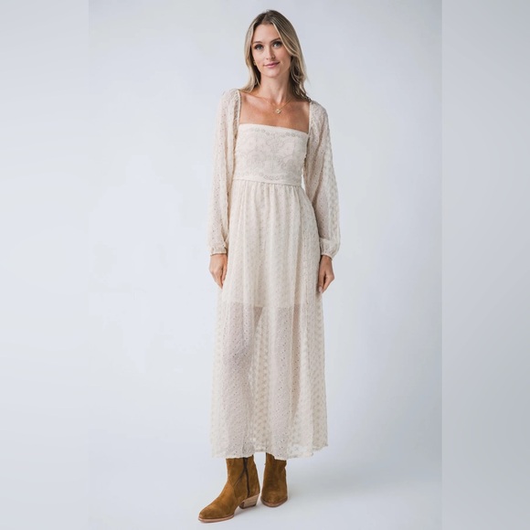 FREE PEOPLE Malina Maxi Dress / Tea - Picture 7 of 15